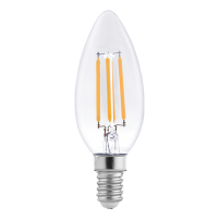 LED Filament Bulb C35/G45/P45